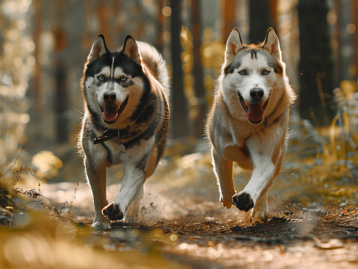 alaskan husky  siberian husky