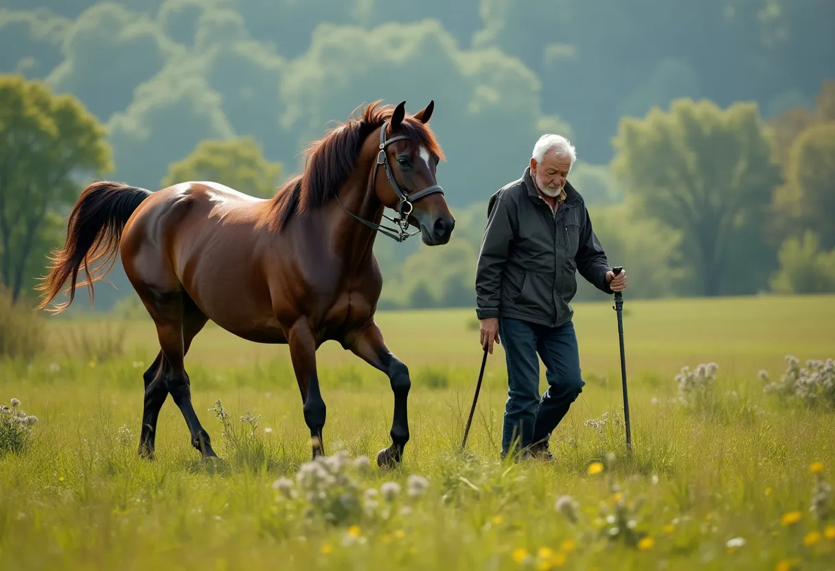 cheval  longévité