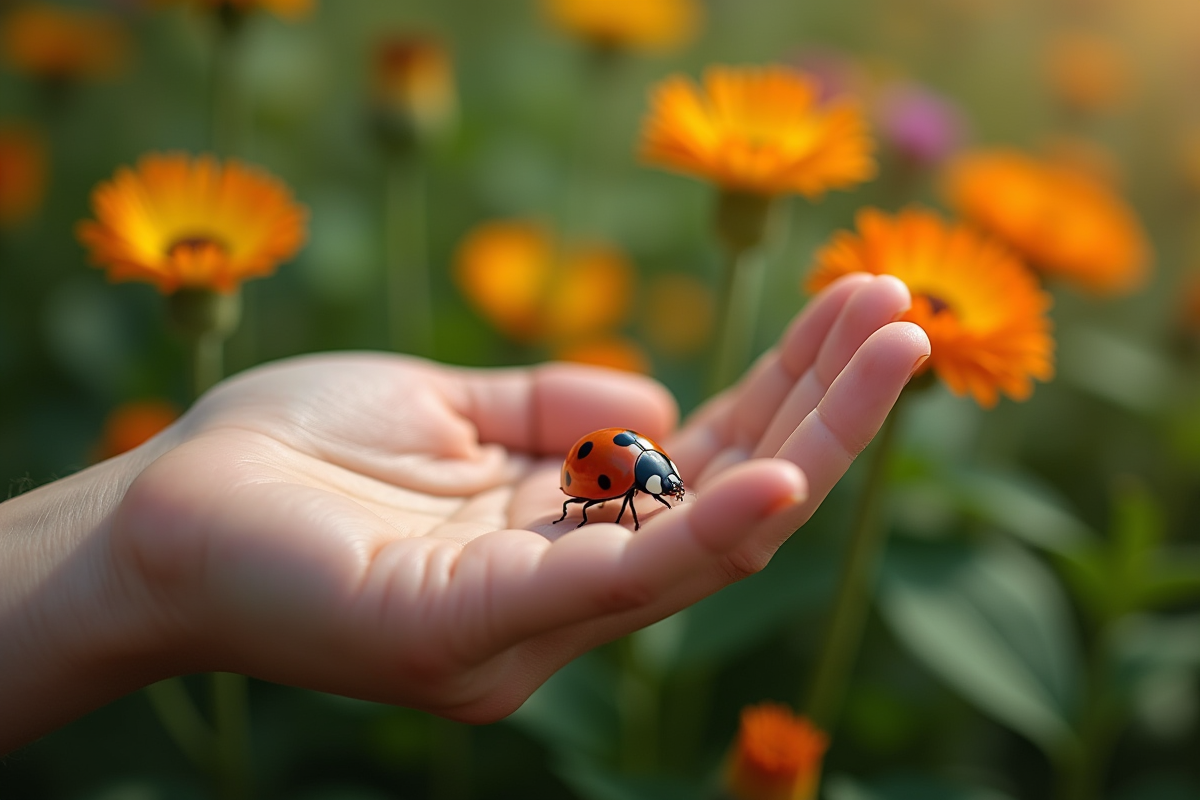 coccinelle nourriture